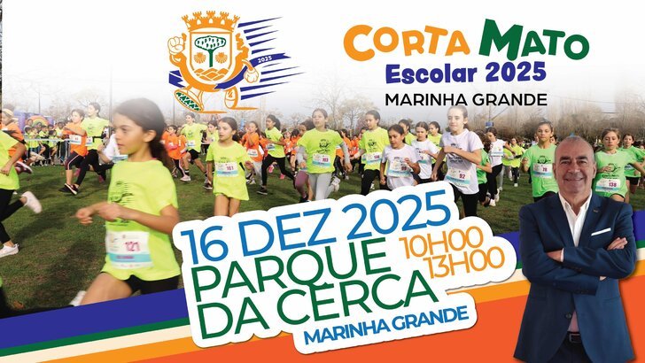 CORTA-MATO ESCOLAR VAI REUNIR 1500 JOVENS ATLETAS DA MARINHA GRANDE