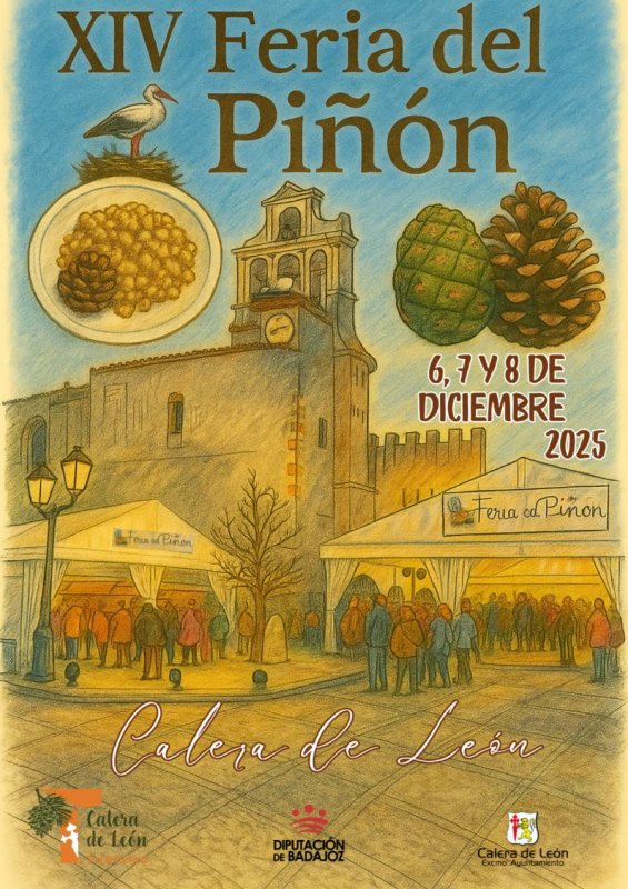 XIV Feria del Piñón en Calera de León