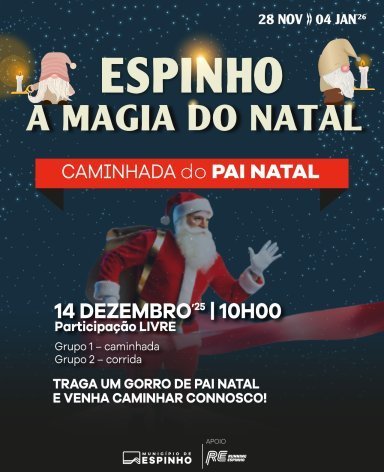 Caminhada do Pai Natal - Espinho