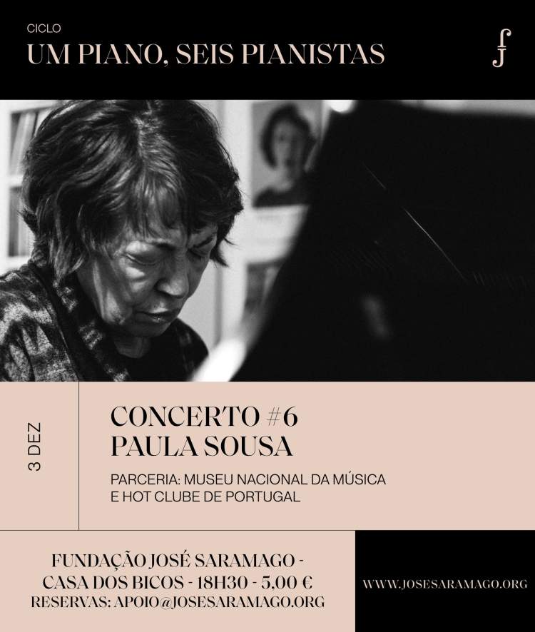 Ciclo «Um piano, seis pianistas», com Paula Sousa 