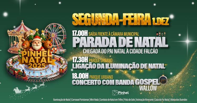Pinhel de Natal 2025 - Inauguração