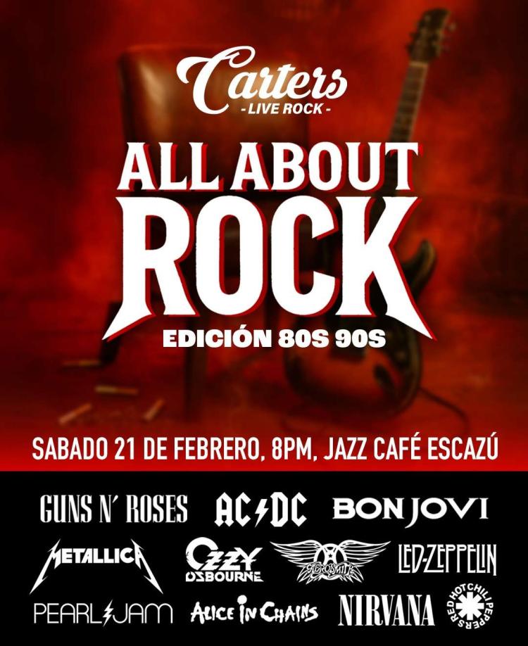 All About Rock | Edicion 80s y 90s
