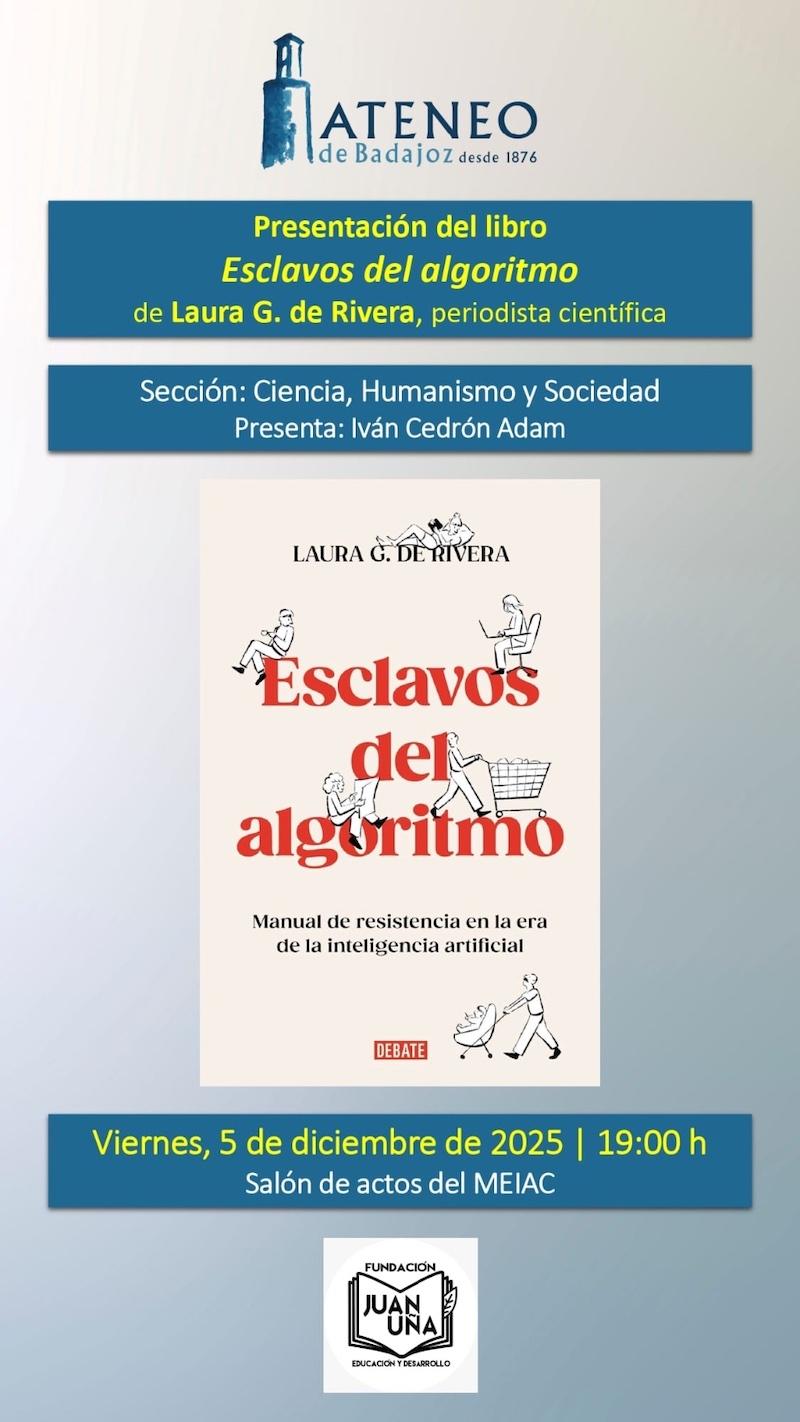 Presentación del libro ‘Esclavos del algoritmo’