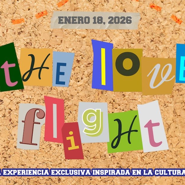 ✈️THE LOVE FLIGHT - Powered by I Love Co & We Love Flowers 