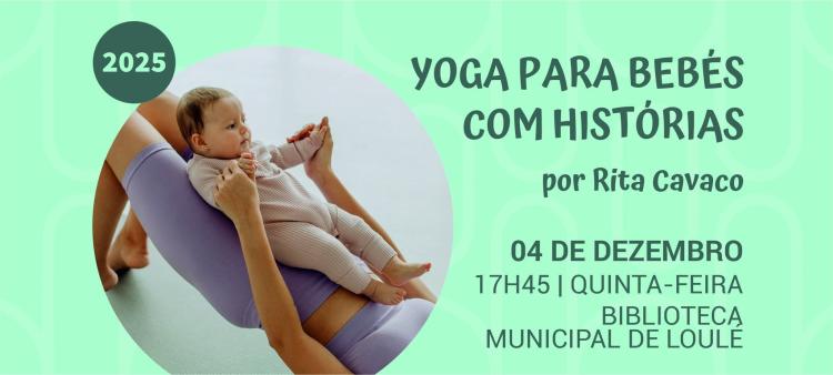 Yoga para bebés com histórias por Rita Cavaco