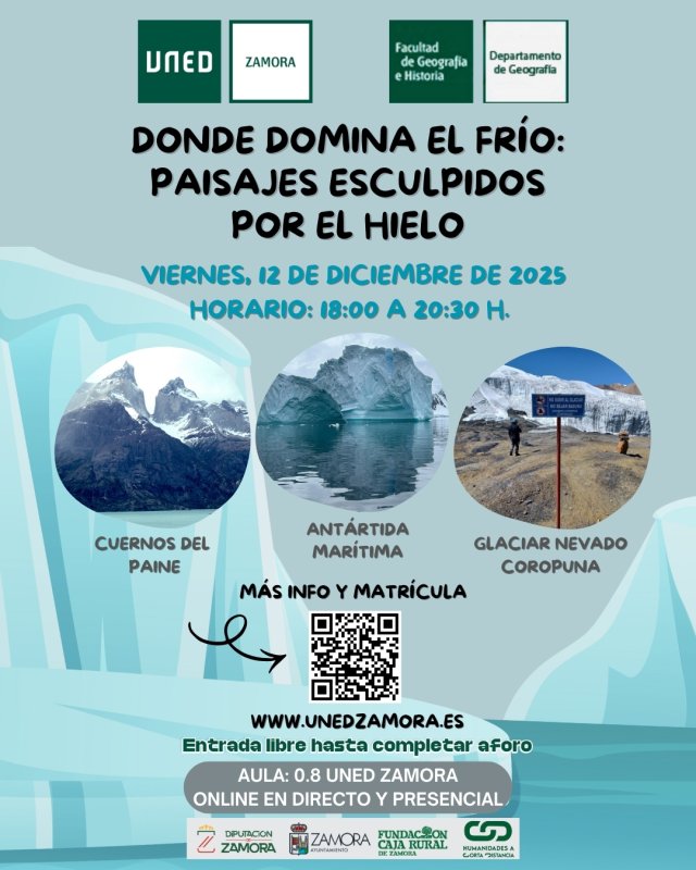 Donde domina el frío: paisajes esculpidos por el hielo