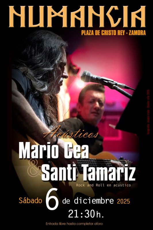 Concierto Acústico de Mario Cea y Santi Tamariz