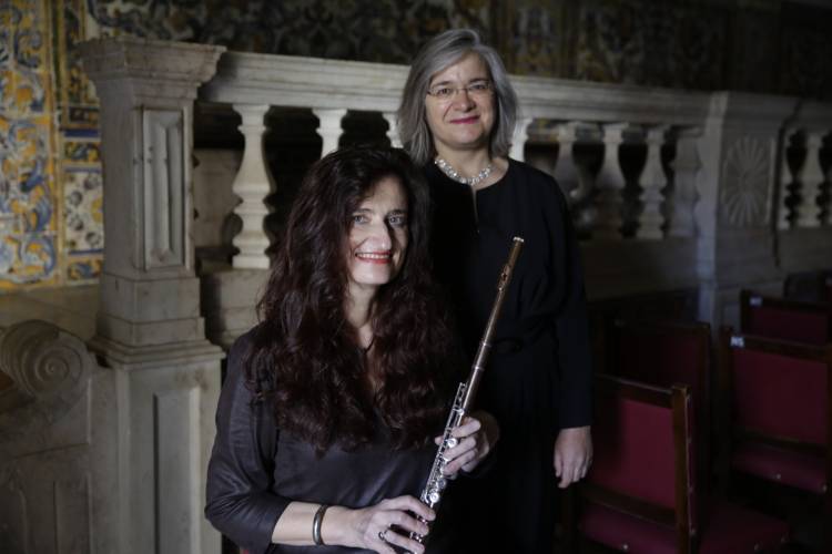 SONS NO SALÃO: Duo Anima Feminae, com Ana Telles, piano e Monika Štreitová, flauta
