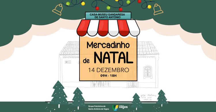 Mercadinho de Natal na Casa-Museu Gandaresa