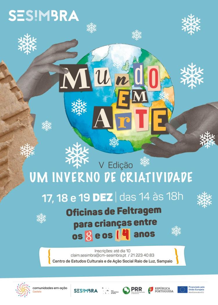 Inscrições - Mundo em Arte – Um Inverno de Criatividade