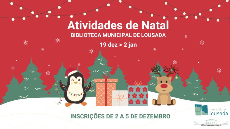 Férias de Natal na Biblioteca