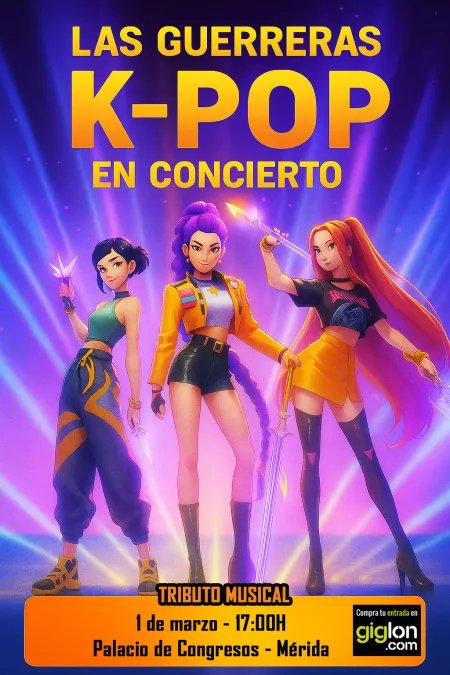 LAS GUERRERAS K-POP EN CONCIERTO. TRIBUTO MUSICAL