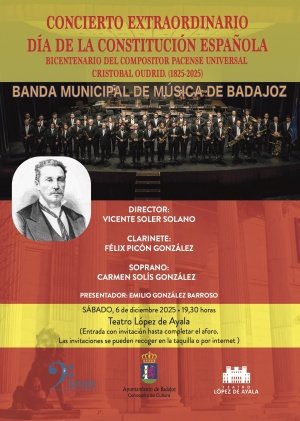 CONCIERTO EXTRAORDINARIO DÍA DE LA CONSTITUCIÓN ESPAÑOLA