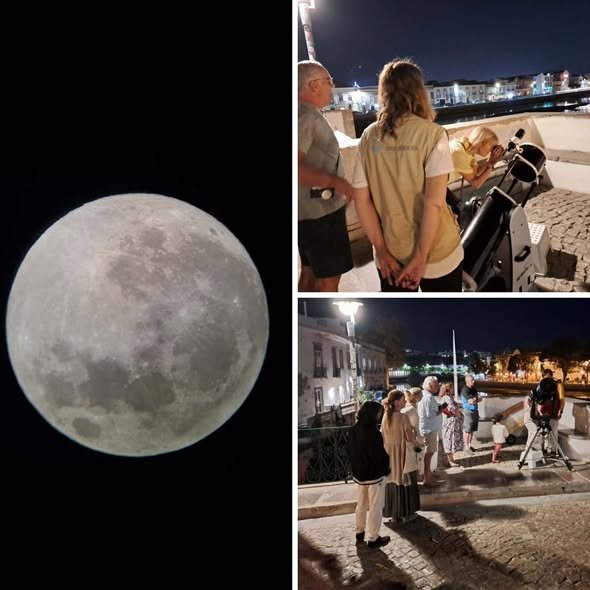 Observação astronómica – Lua