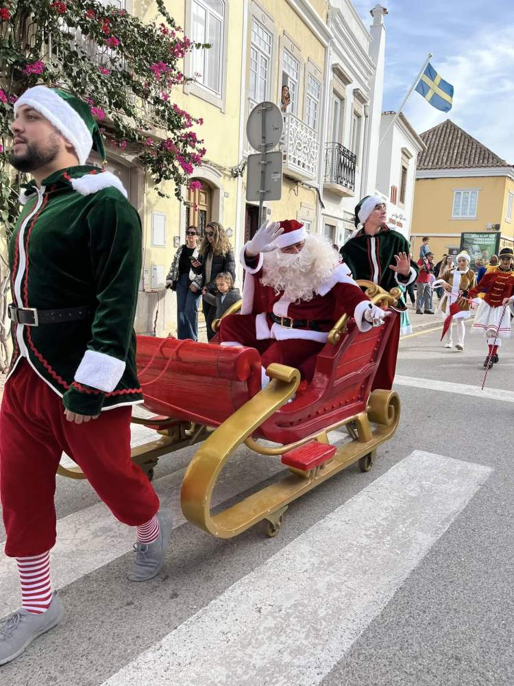 Chegada do Pai Natal à Baixa da Cidade
