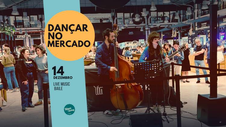 Dançar no Mercado com 'Dwop Duo' | Live Music&Dance 