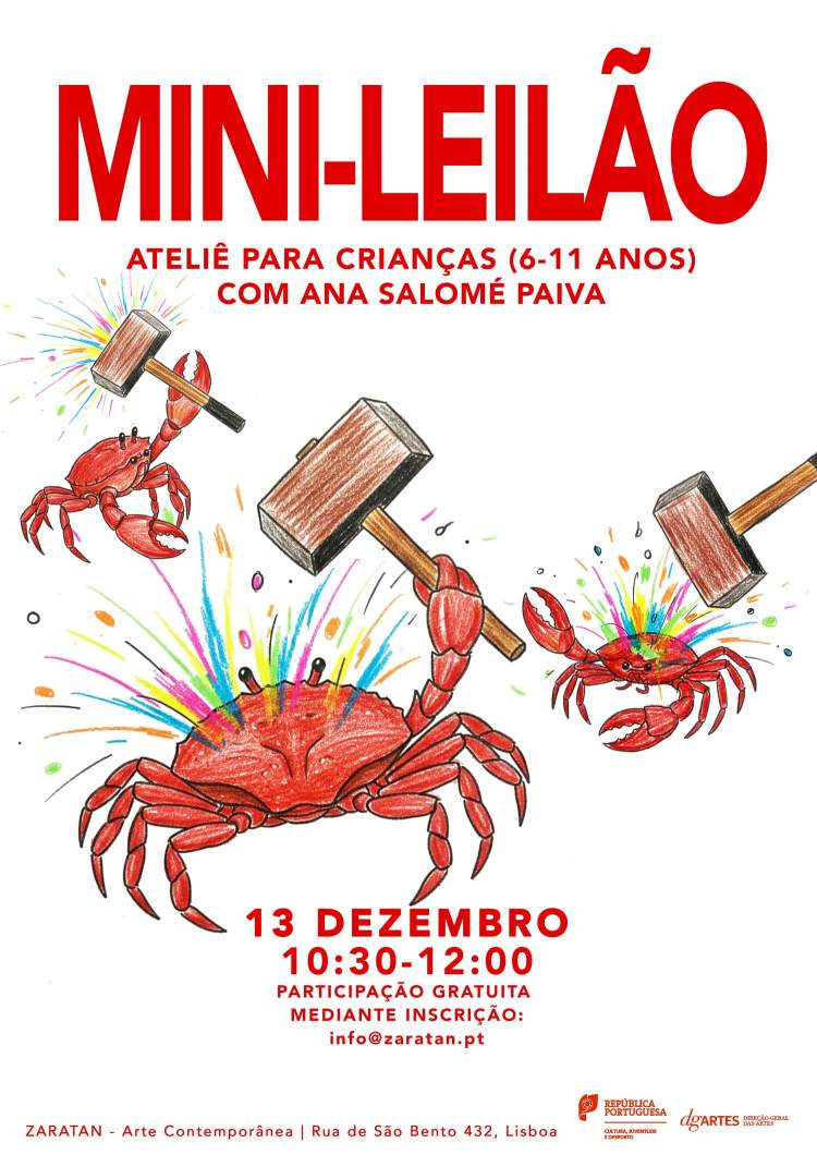 MINI-LEILÃO | Ateliê para crianças