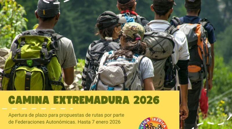 Circuito Camina Extremadura 2026 y Nuevos Circuitos Temáticos de Senderismo 2026