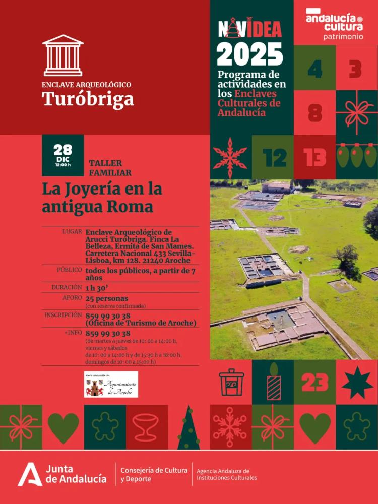Navidea 2025: 'La joyería en la antigua Roma' Enclave Arqueológico de Turóbriga en Navidad