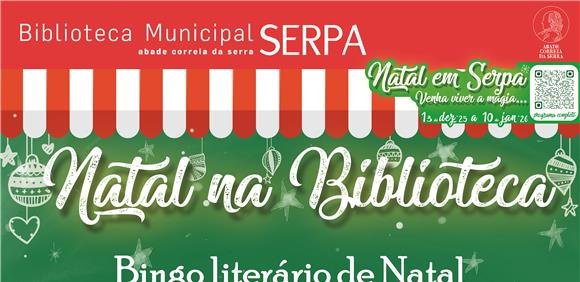 Bingo literário de Natal