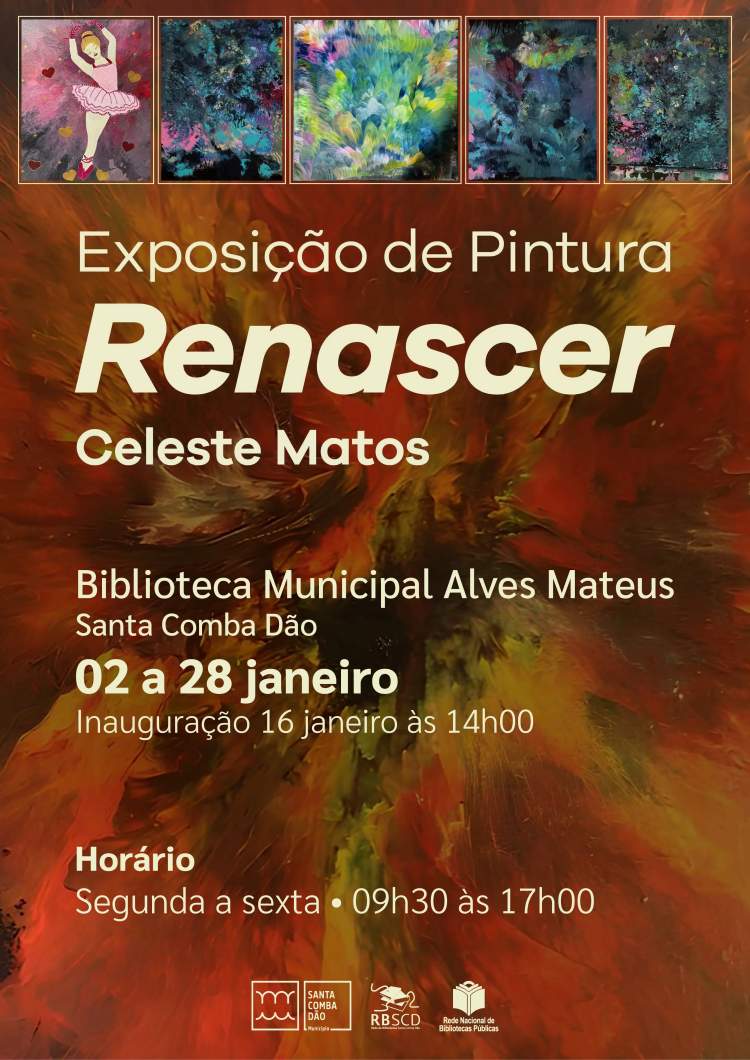Exposição de Pintura 'Renascer' - Celeste Matos