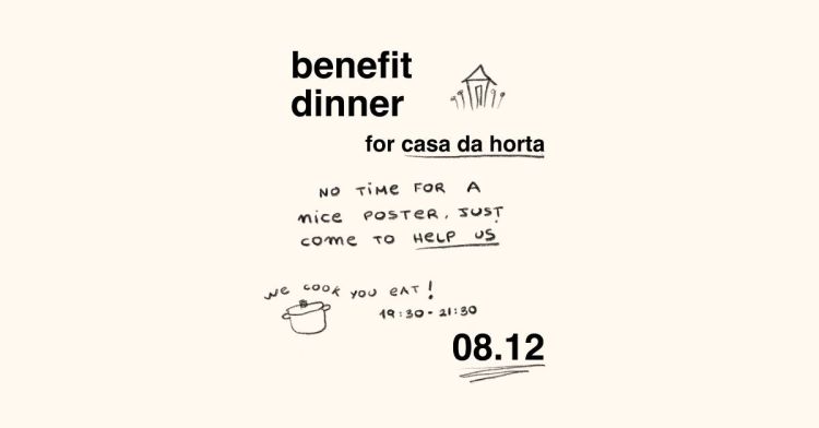 Benefit dinner for casa da horta 
