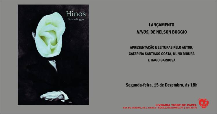 Lançamento do livro Hinos, de Nelson Boggio