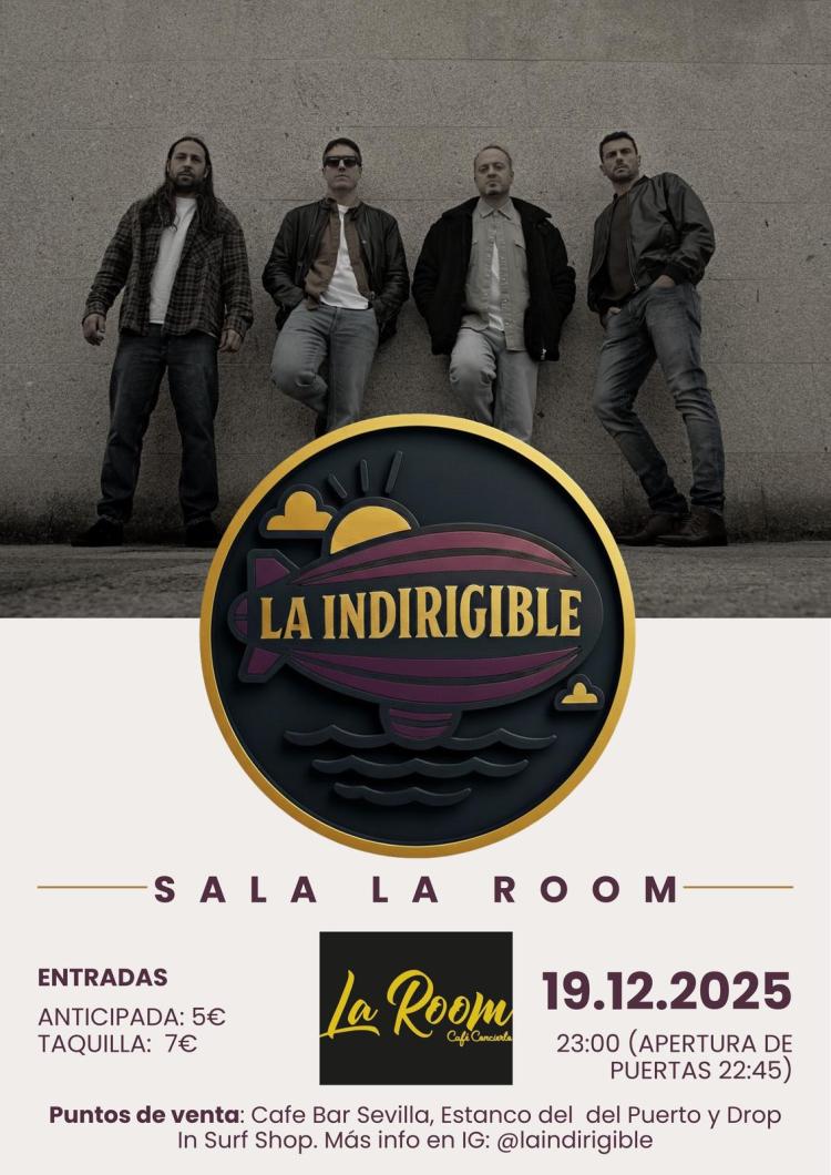 Concierto LA INDIRIGIBLE   (5 €)