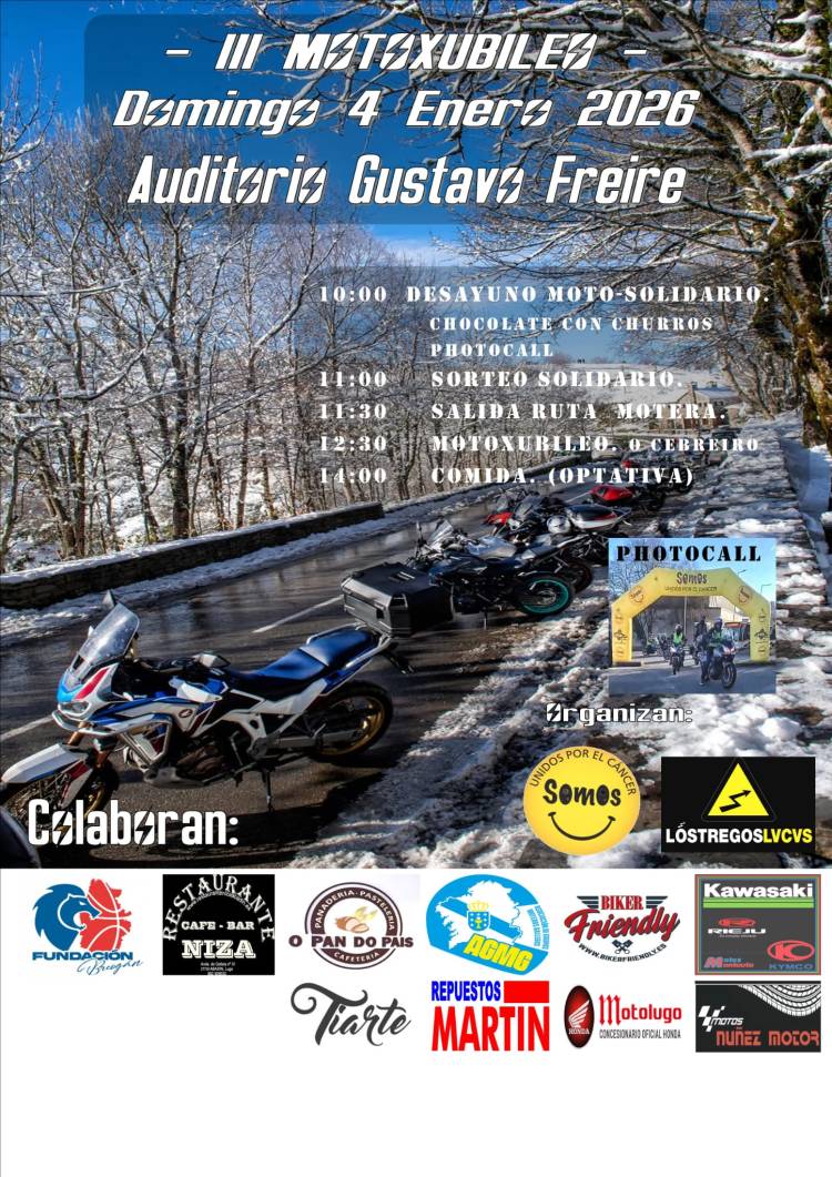 III Motoxubileo, Lugo. Organiza Motoclub Lostregos Lvcvs