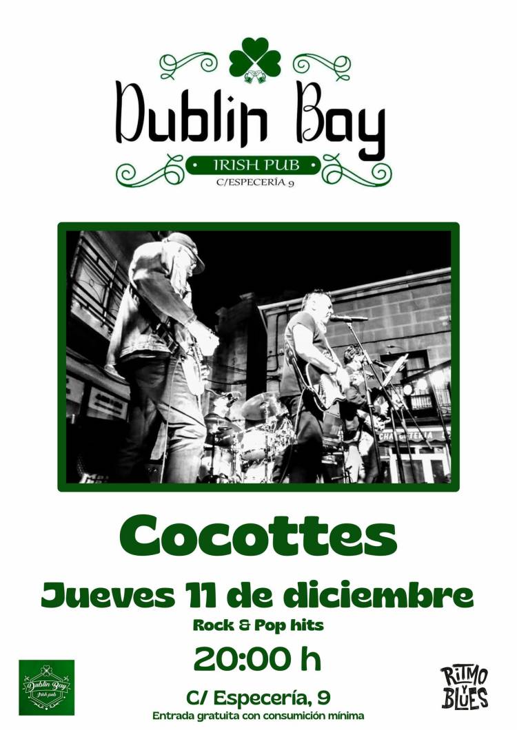 Cocottes en concierto en DUBLIN BAY