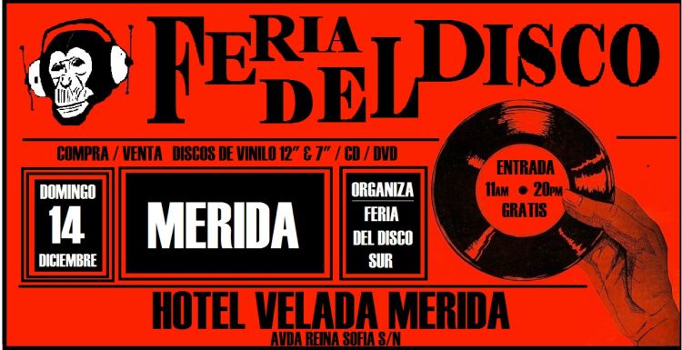 FERIA DEL DISCO MERIDA (Domingo 14 de Diciembre)