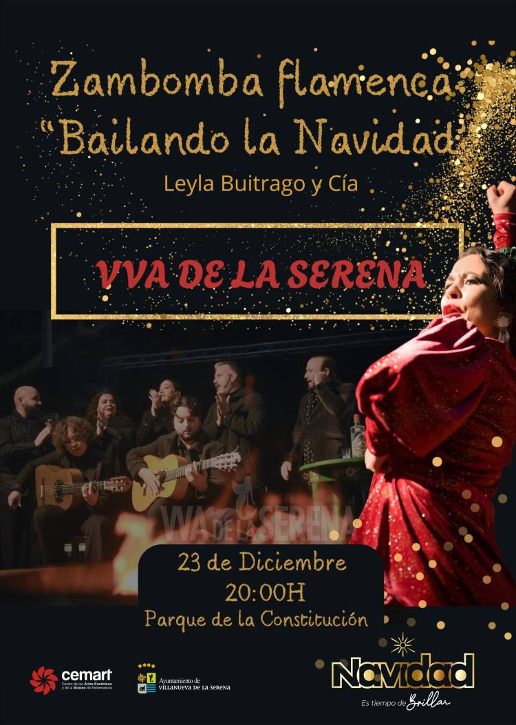 Zambomba flamenca 'Bailando la Navidad' Leyla Buitrago y Cía.