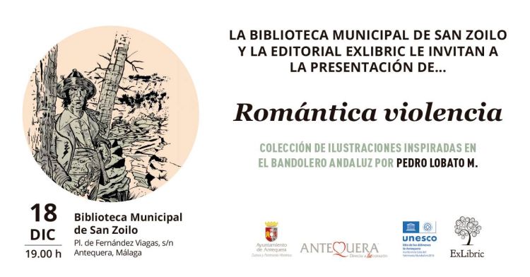 Presentación del libro «Romántica violencia», de Pedro Lobato.