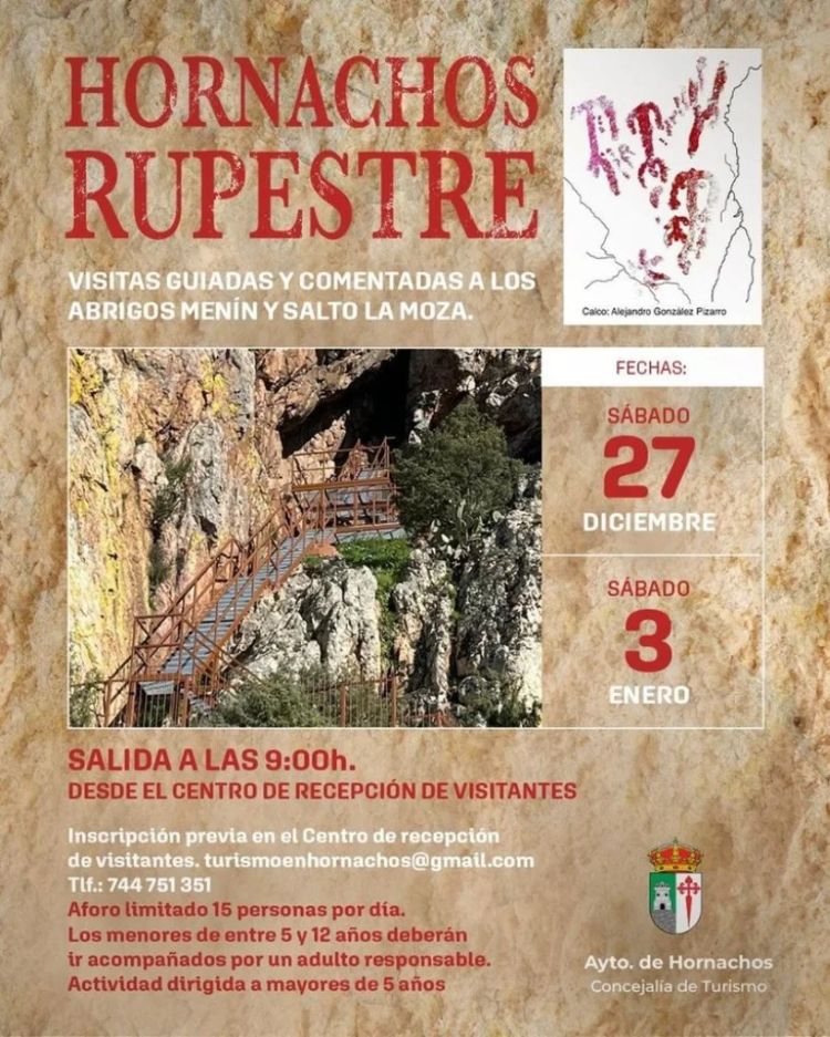 Visita guiada a las pinturas rupestres de Hornachos