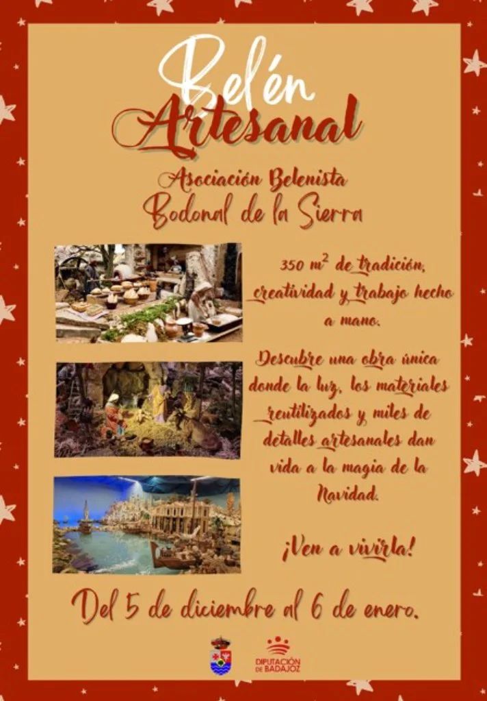 Belén Artesanal en Bodonal de la Sierra