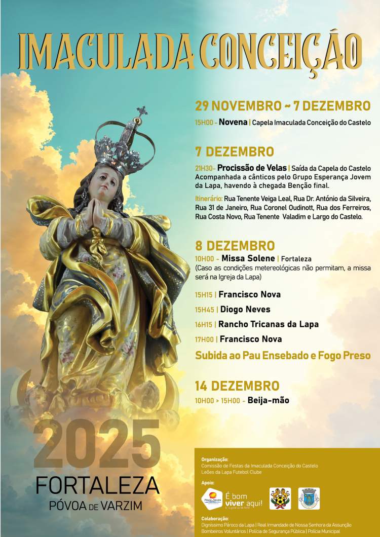 Festas em honra da Imaculada Conceição