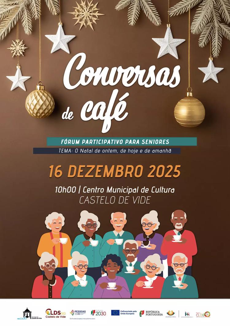 CONVERSAS DE CAFÉ - FÓRUM PARTICIPATIVO PARA SENIORES