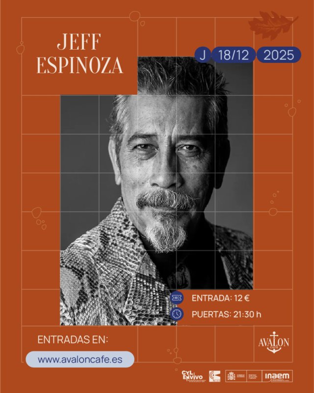 Concierto de Jeff Espinoza en Avalon Café