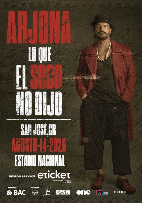 ARJONA - SECO TOUR-14 AGOSTO