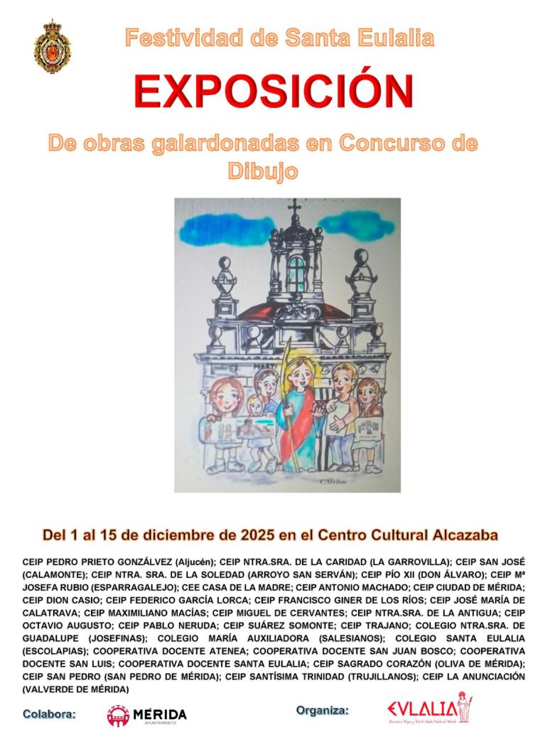 Exposición de Obras del Concurso Dibujo Santa Eulalia