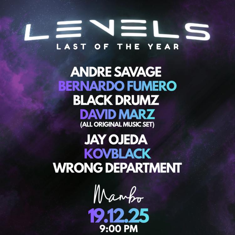 LEVELS: Last of the year