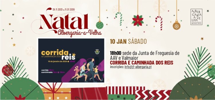 CORRIDA E CAMINHADA DOS REIS