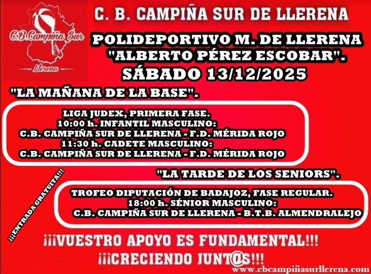 Mañana de la base del CB Campiña Sur en el Alberto Pérez Escobar