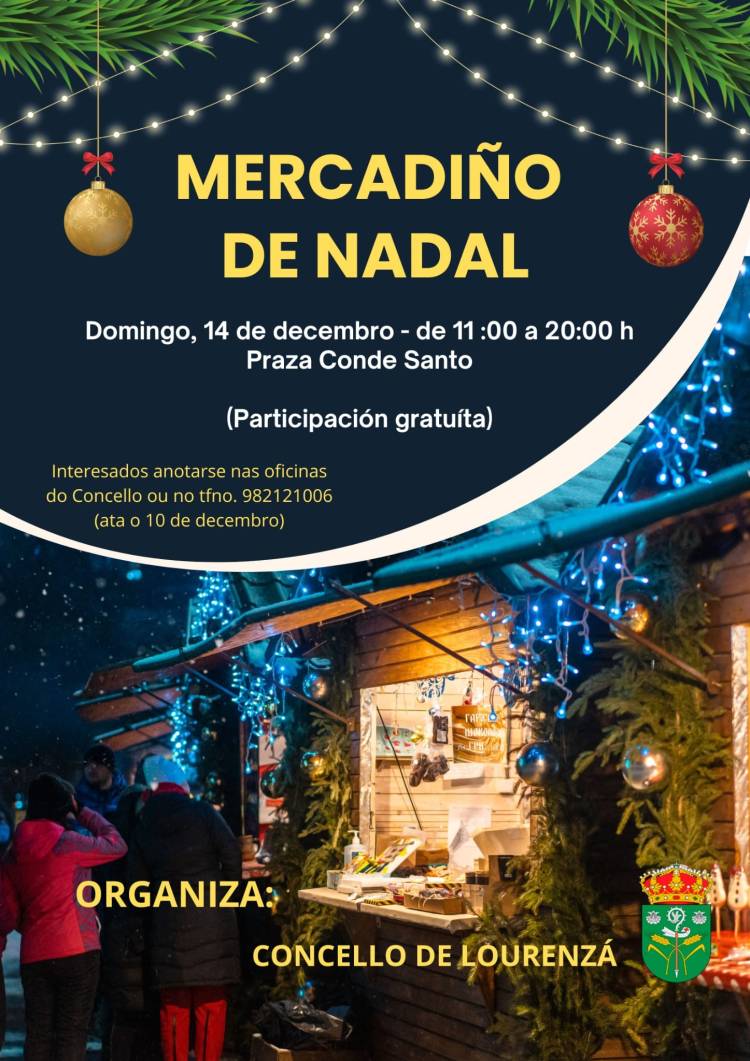 MERCADIÑO DE NADAL EN LOURENZÁ