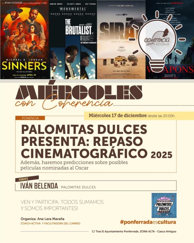 Palomitas Dulces: Repaso Cinematográfico 2025
