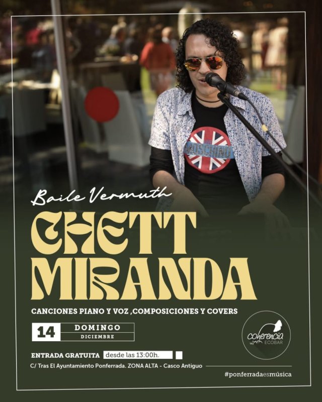 Baile Vermuth con Chett Miranda