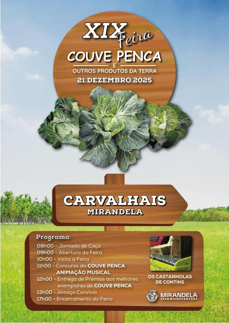 19ª Feira da Couve Penca e outros Produtos de Terra | Carvalhais