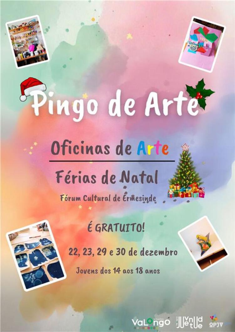 Juventude promove iniciativa 'Pingo de Arte,' vencedor do Orçamento Participativo Jovem de Valongo