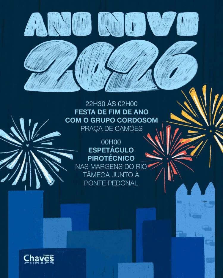 FESTA DE FIM DE ANO COM ESPETÁCULO DE PIROTECNIA