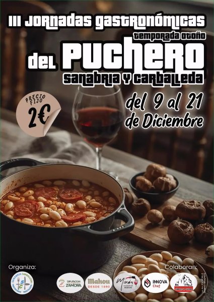 III jornadas gastronómicas del Puchero de Sanabria y Carball...